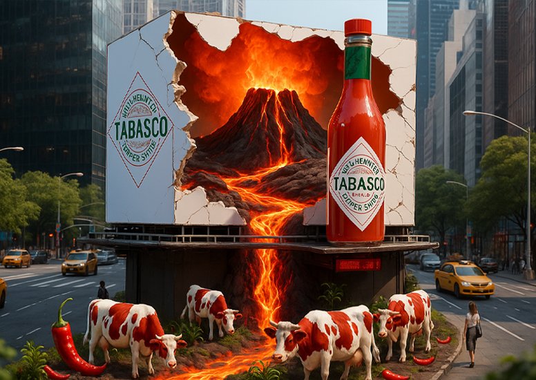 anamorphic 3d billboards services for experiential marketing