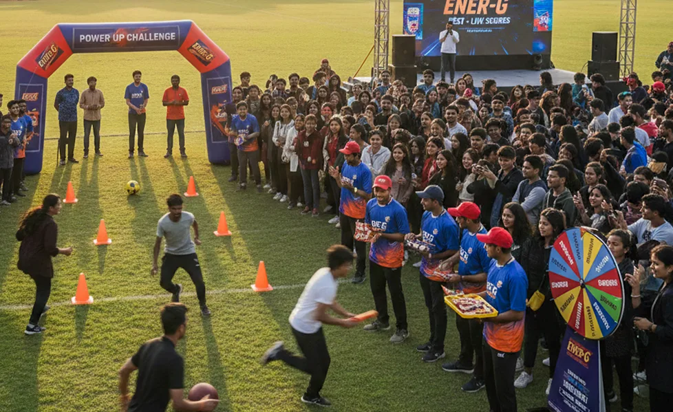 College sports competition organized as campus activation