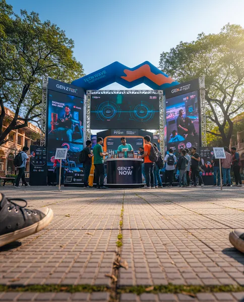 Live on-ground brand engagement activity