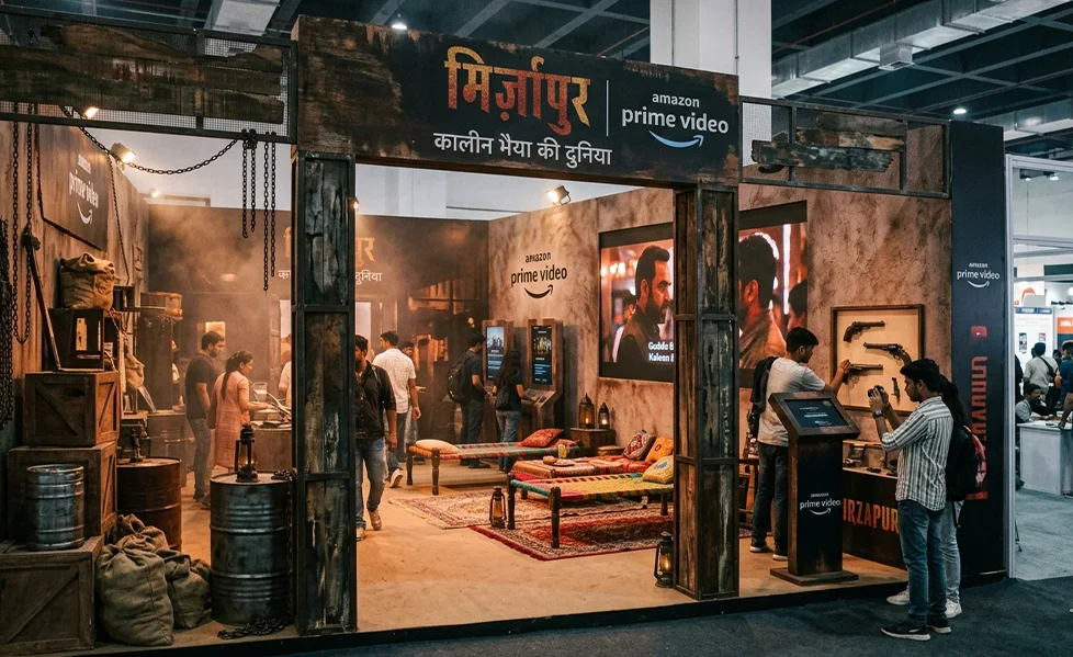 Professional booth and kiosk setup services