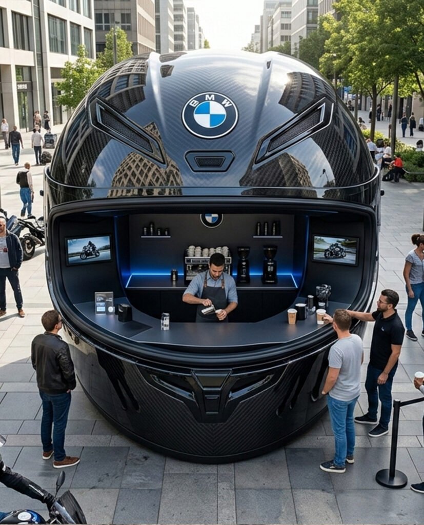 Interactive motorcycle marketing activation for brand promotion