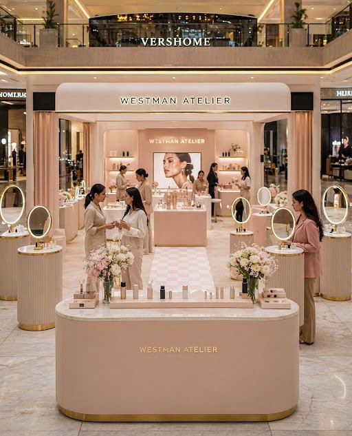 Luxury brand marketing campaign showcasing premium products and high-end brand promotion.
