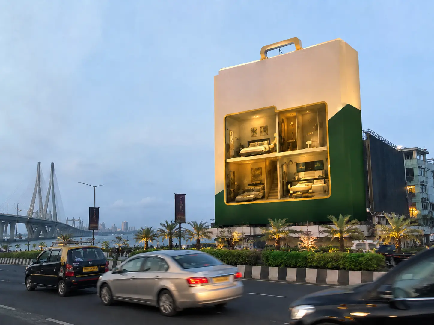 big installation for brand activation or innovative marketing