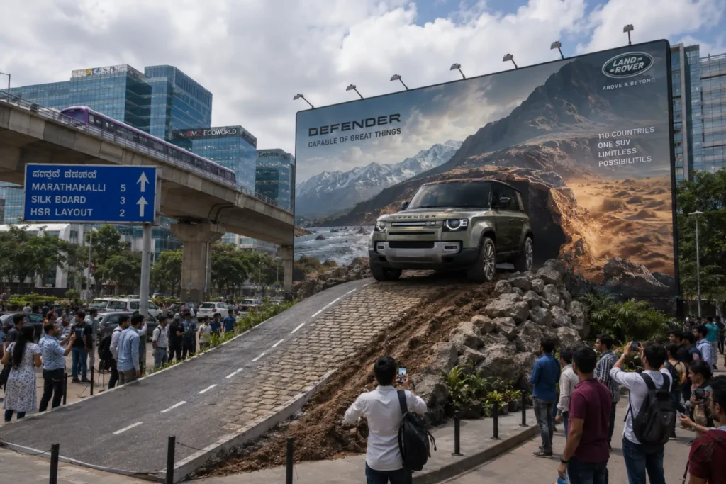 car billboard outdoor advertising